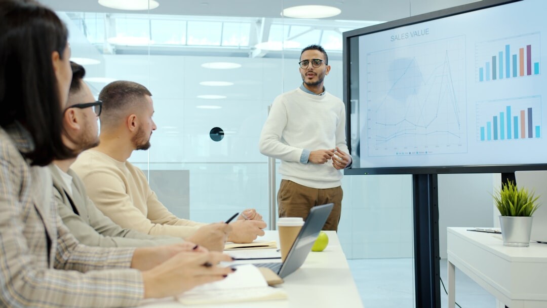 Business presentation skills training
